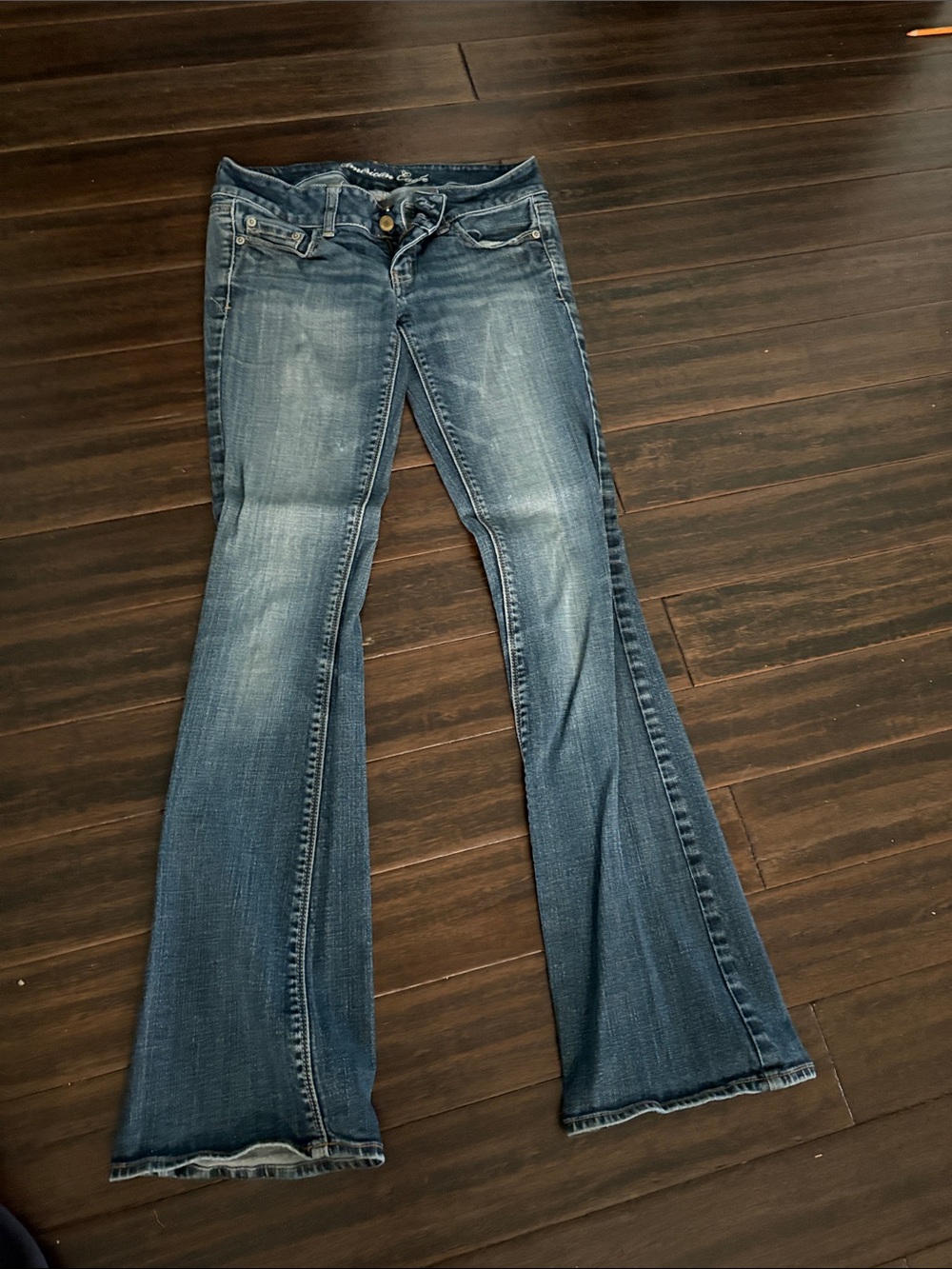 American Eagle Outfitters Dark Blue Flare Jeans